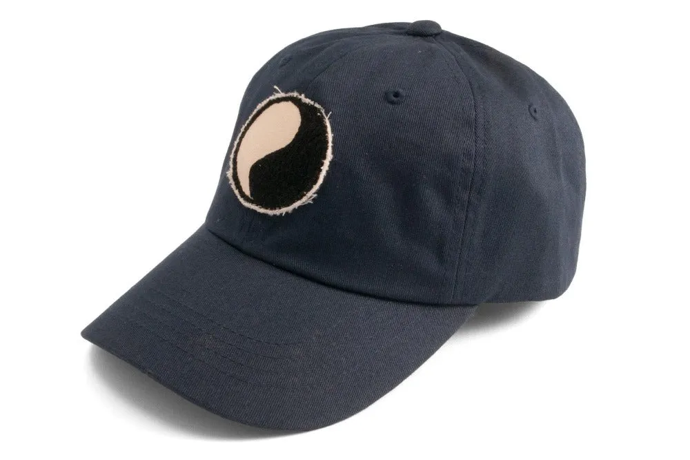 #215 - Basecap Dad Cap YingYang blue