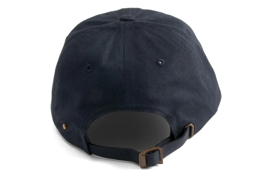 #215 - Basecap Dad Cap YingYang blue