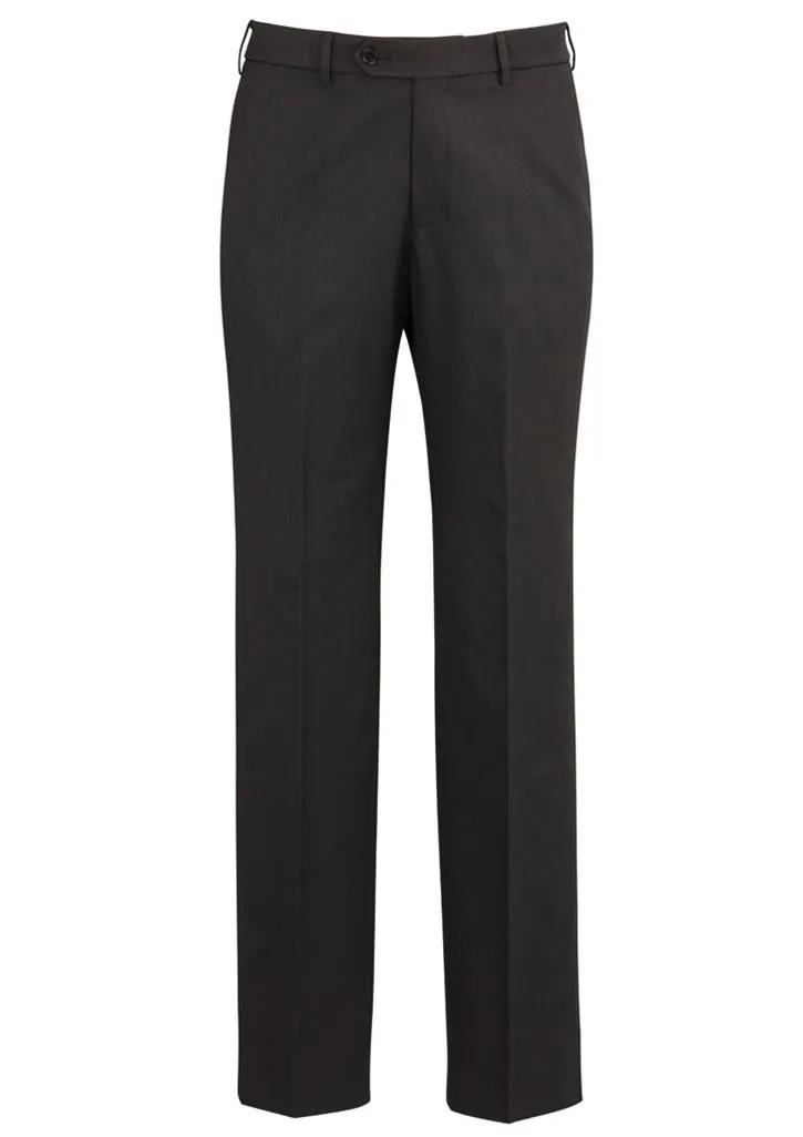 Biz Corporates Mens Cool Stretch Flat Front Pant Stout (70112S)