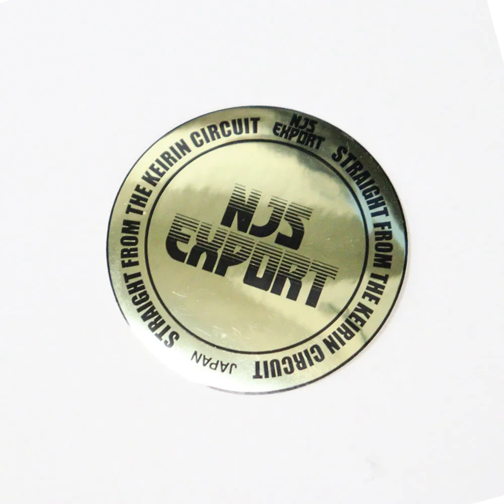 Brand New NJS EXPORT Original Waterproof Sticker