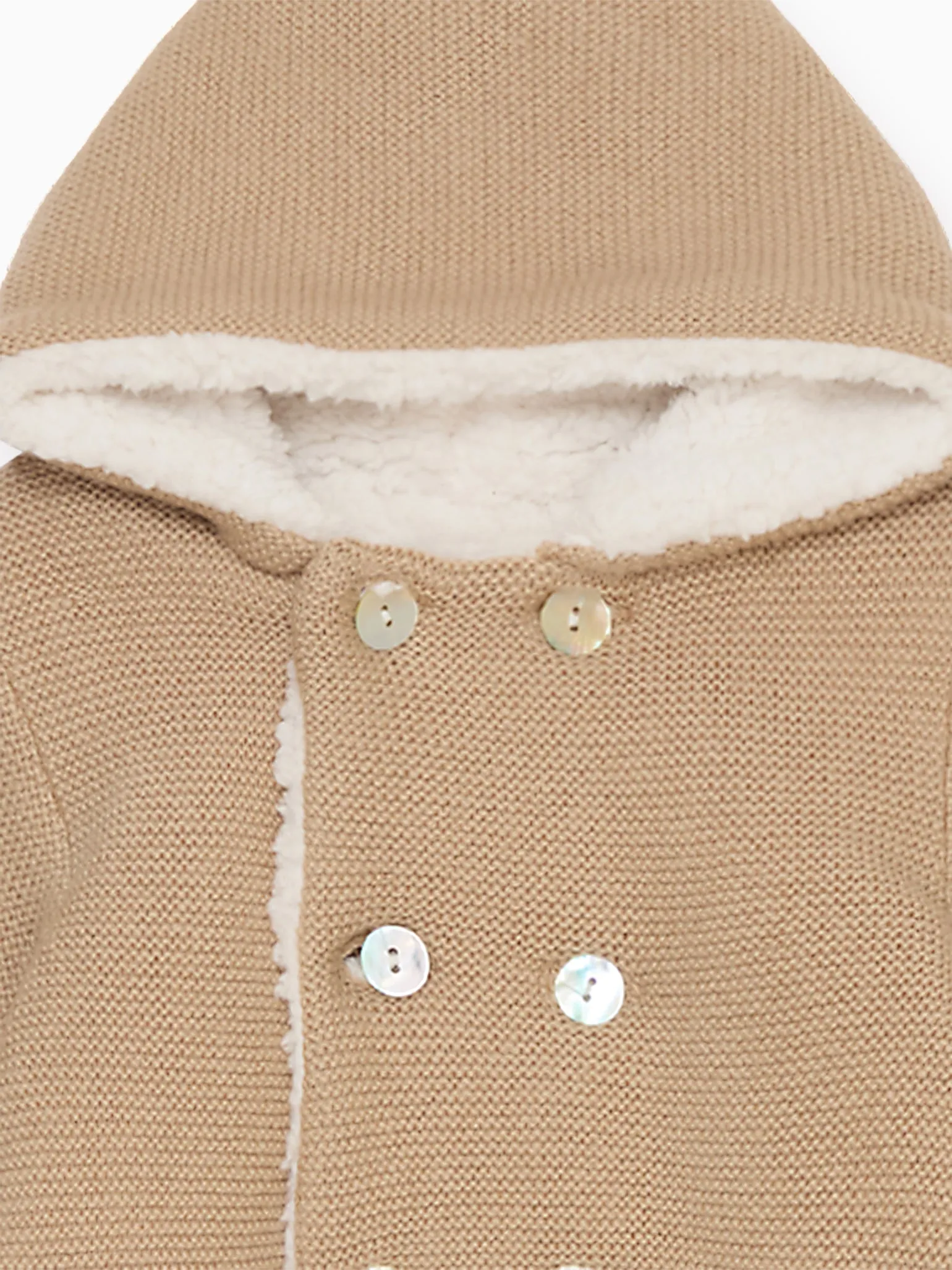 Camel Alejo Merino Baby Snowsuit