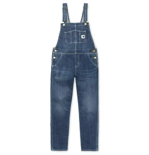 Carhartt WIP Women's Bib Overalls - Blue Prime Stone FW