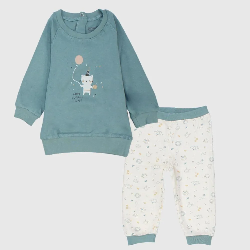 Celebration Long-Sleeved Fleeced Pajama