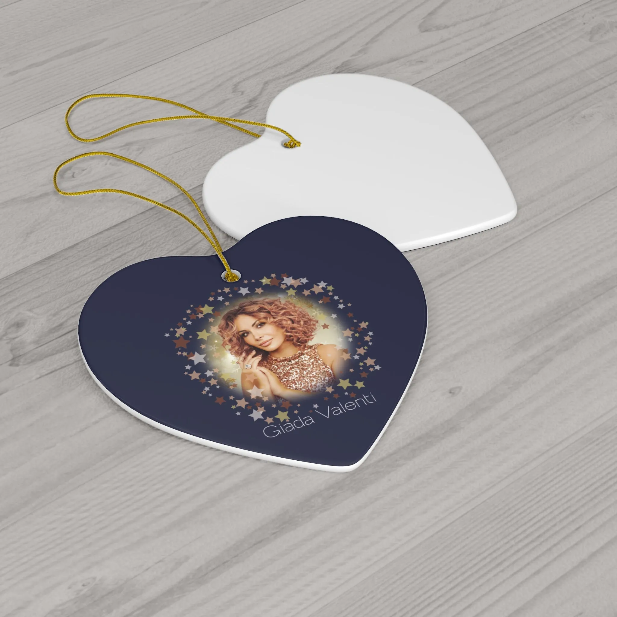 Ceramic Ornament with Italian Design print | Giada Valenti | Christmas Ornament | Christmas Gift