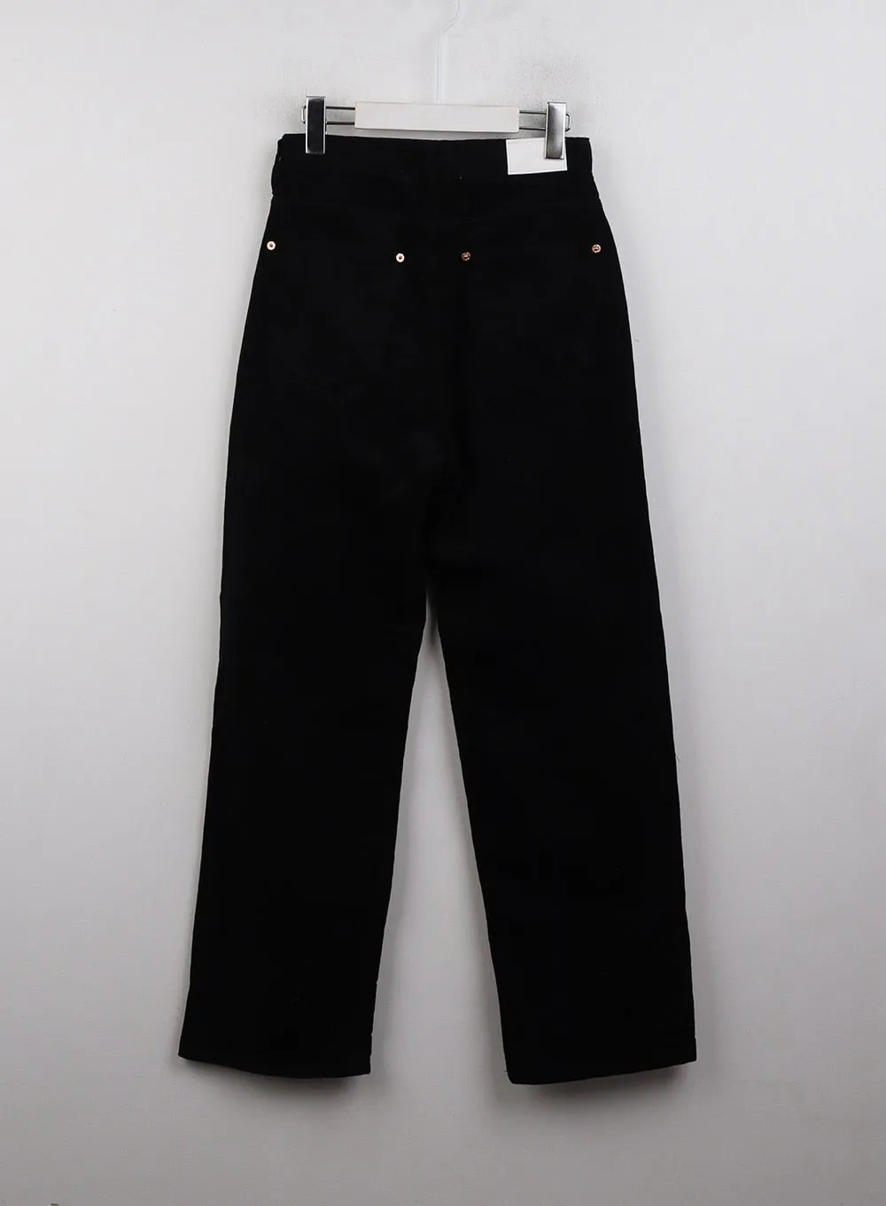 Cozy Solid Corduroy Straight Pants CJ412