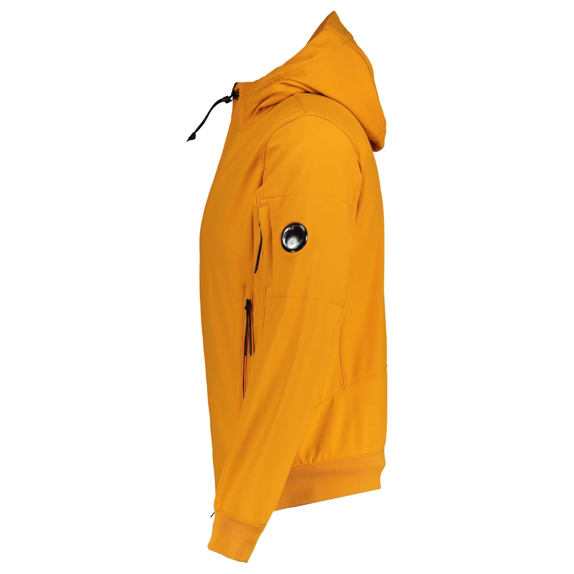 CP COMPANY Shell-R Soft Shell Arm Lens Jacket Desert Orange