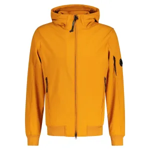 CP COMPANY Shell-R Soft Shell Arm Lens Jacket Desert Orange