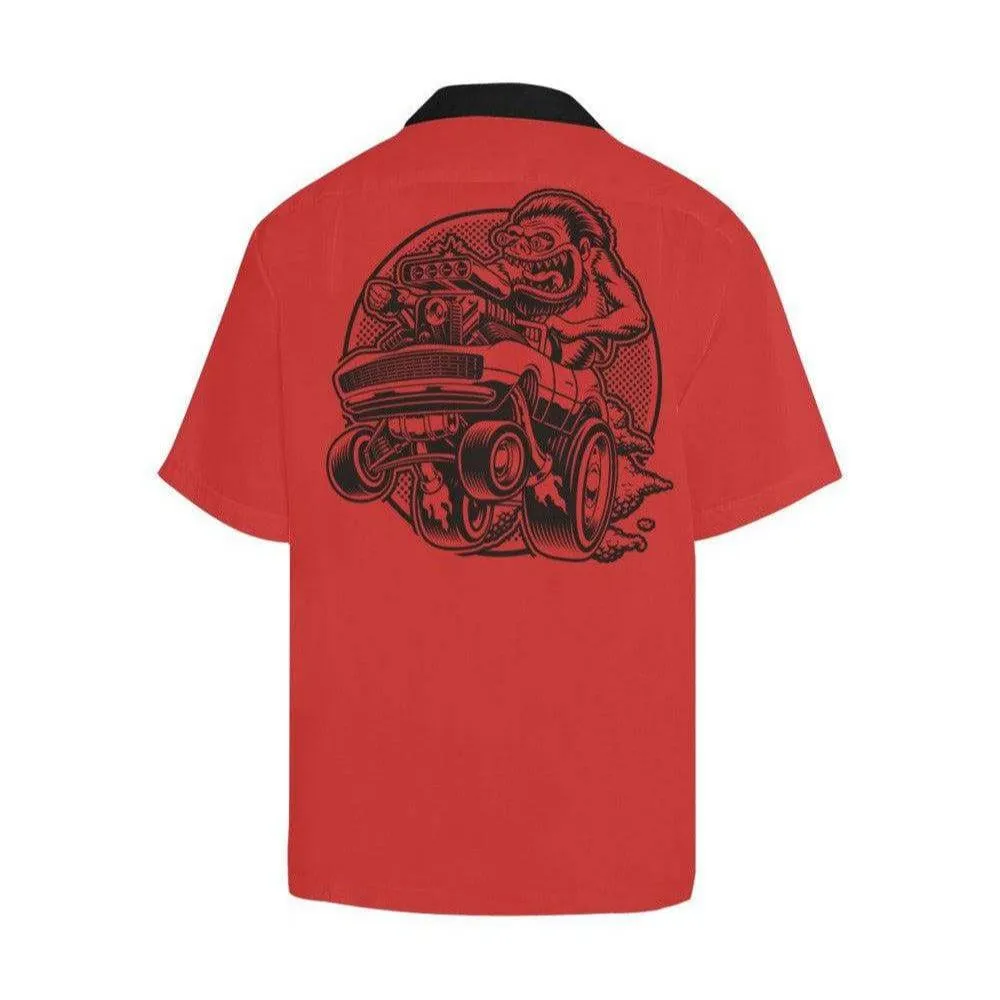 CUSTOM MONSTER MEN'S ROCKABILLY HOTROD SHIRT