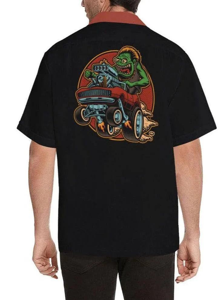 CUSTOM MONSTER MEN'S ROCKABILLY HOTROD SHIRT