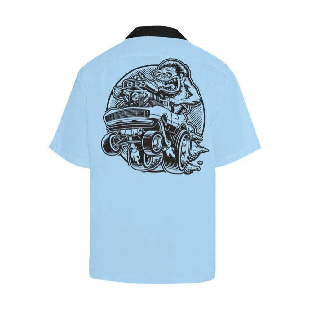 CUSTOM MONSTER MEN'S ROCKABILLY HOTROD SHIRT