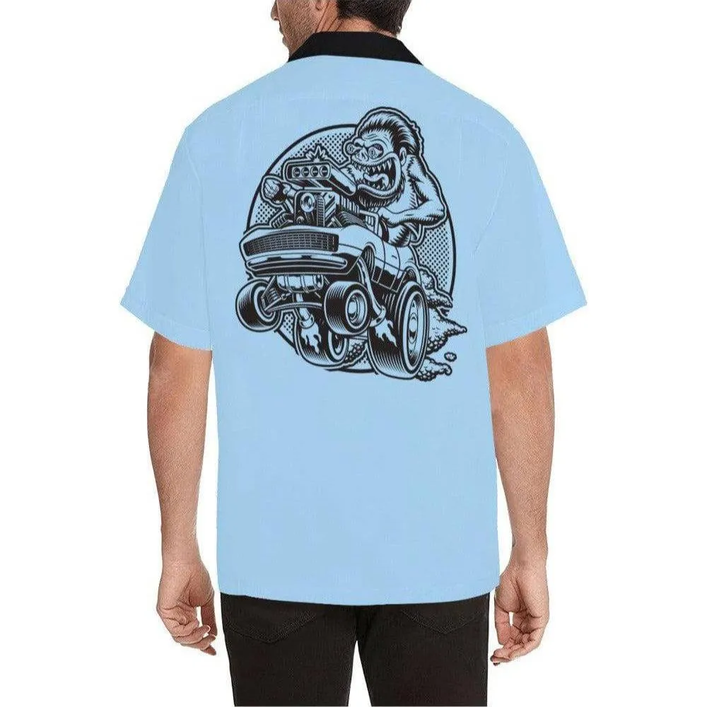 CUSTOM MONSTER MEN'S ROCKABILLY HOTROD SHIRT