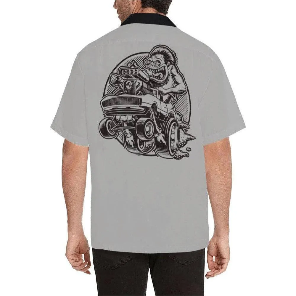 CUSTOM MONSTER MEN'S ROCKABILLY HOTROD SHIRT