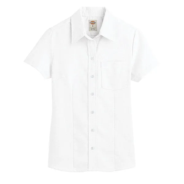 Dickies Women's Short Sleeve Stretch Oxford Shirt  (S254/FS254)