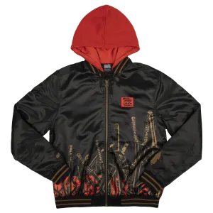 Field Of Swords Opening Satin Souvenir Jacket