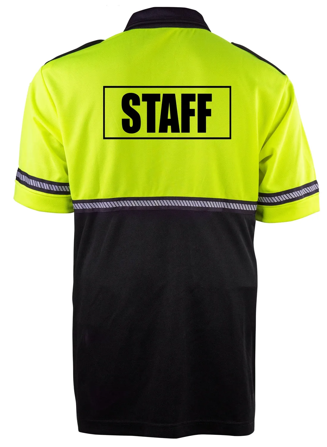 First Class Two Tone Staff Bike Patrol Shirt with Zipper Pocket and Hash Stripes