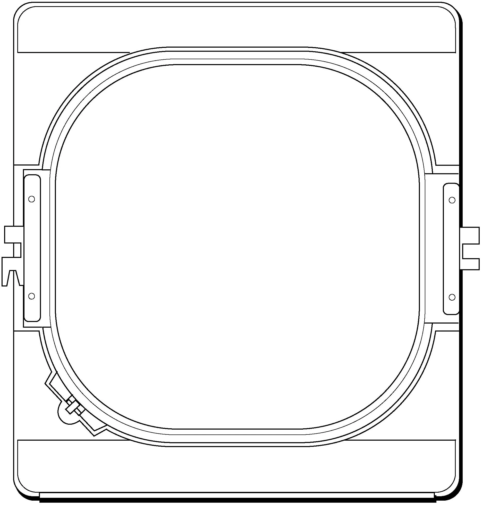 HoopMaster: Jacket Back Fixture