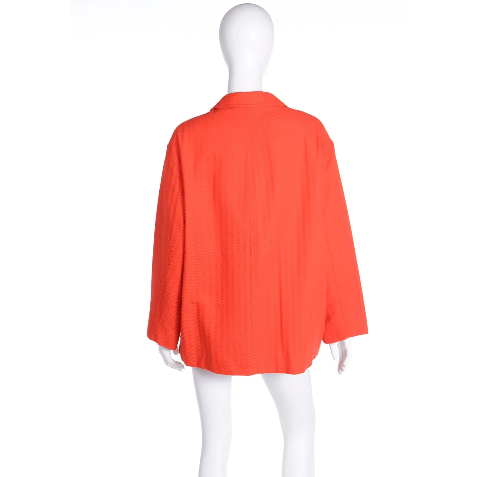 Isaac Mizrahi red jacket