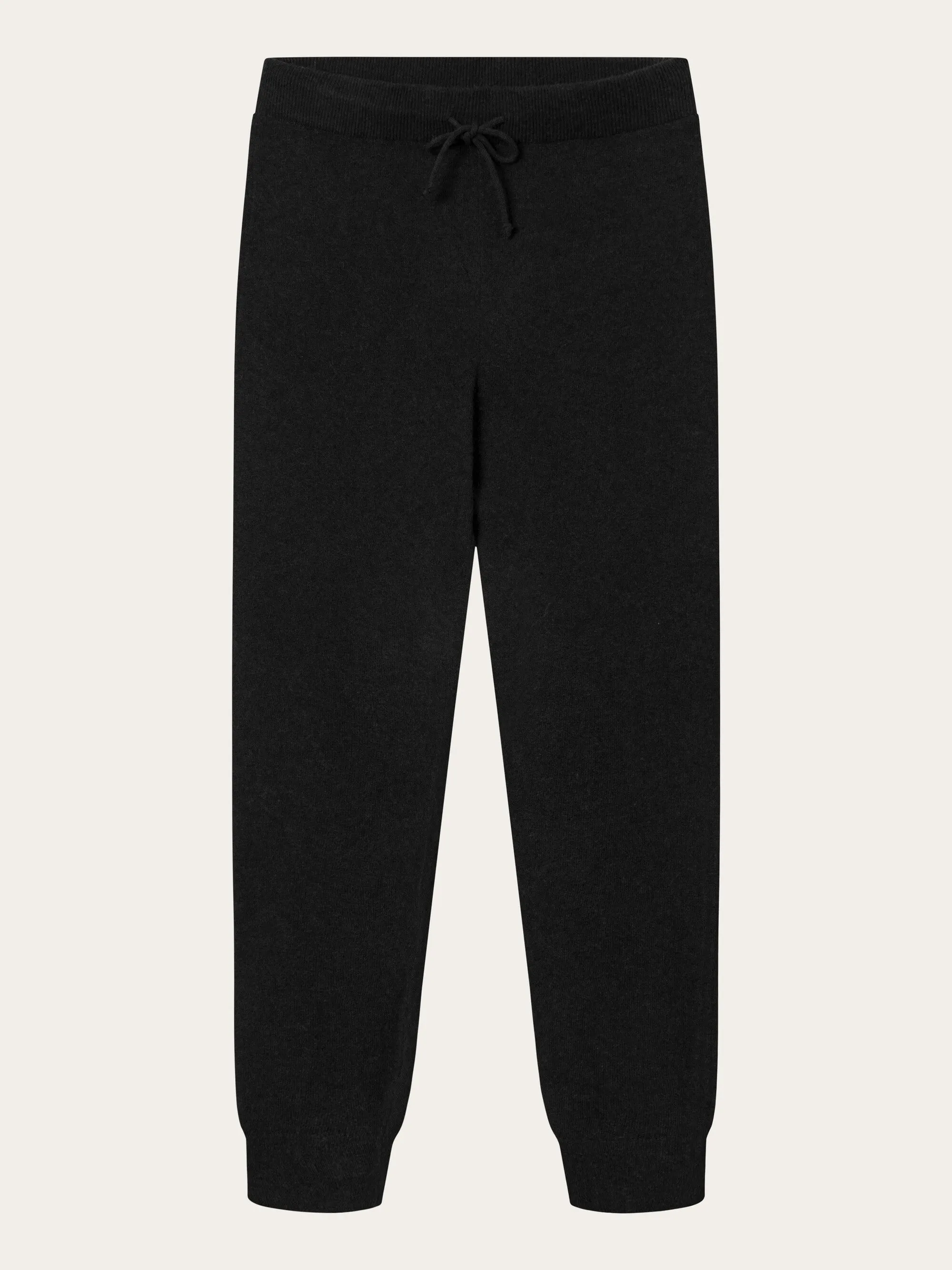 JADE hybrid knitted jog pants - Black Jet