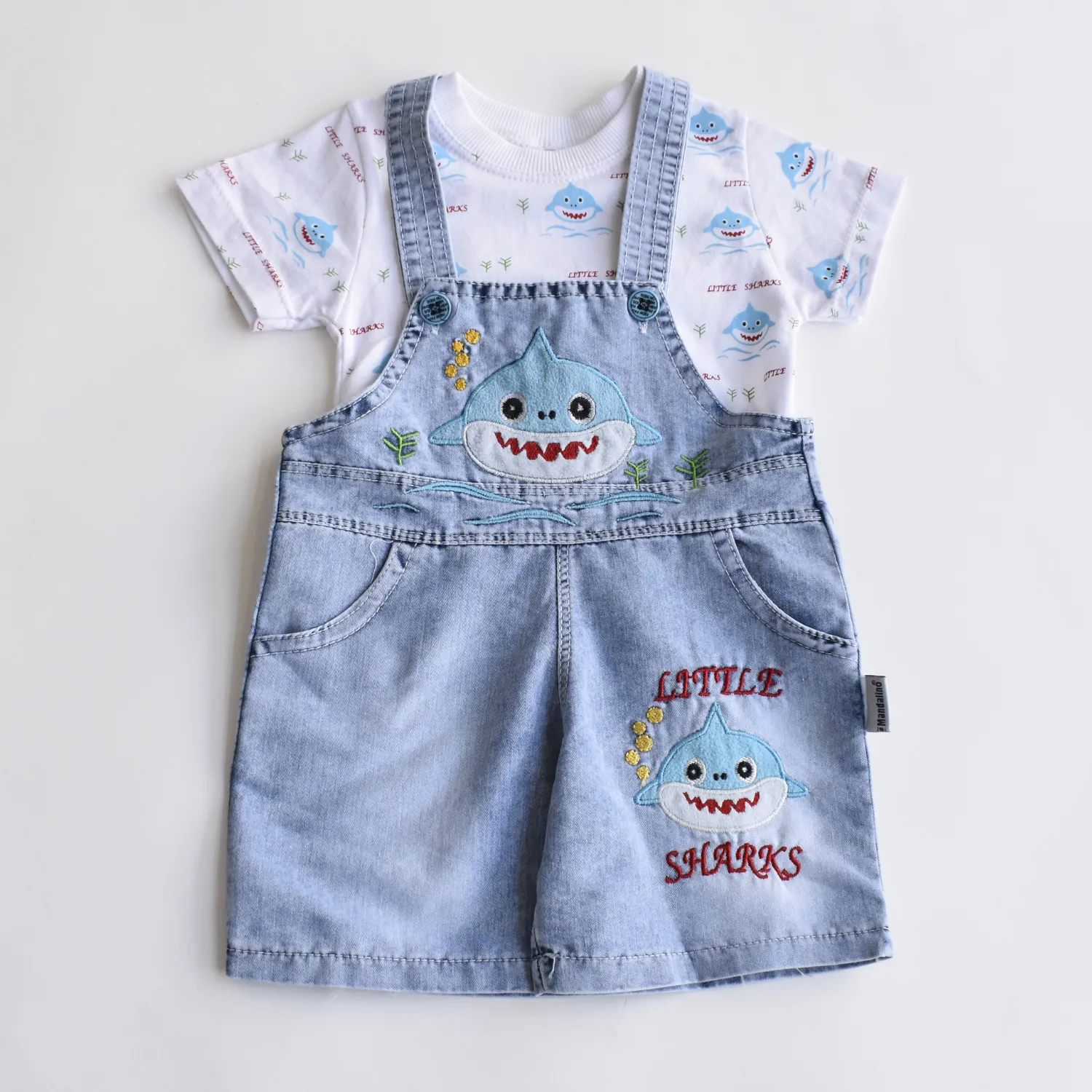 Little Sharks Boys Jumper Set