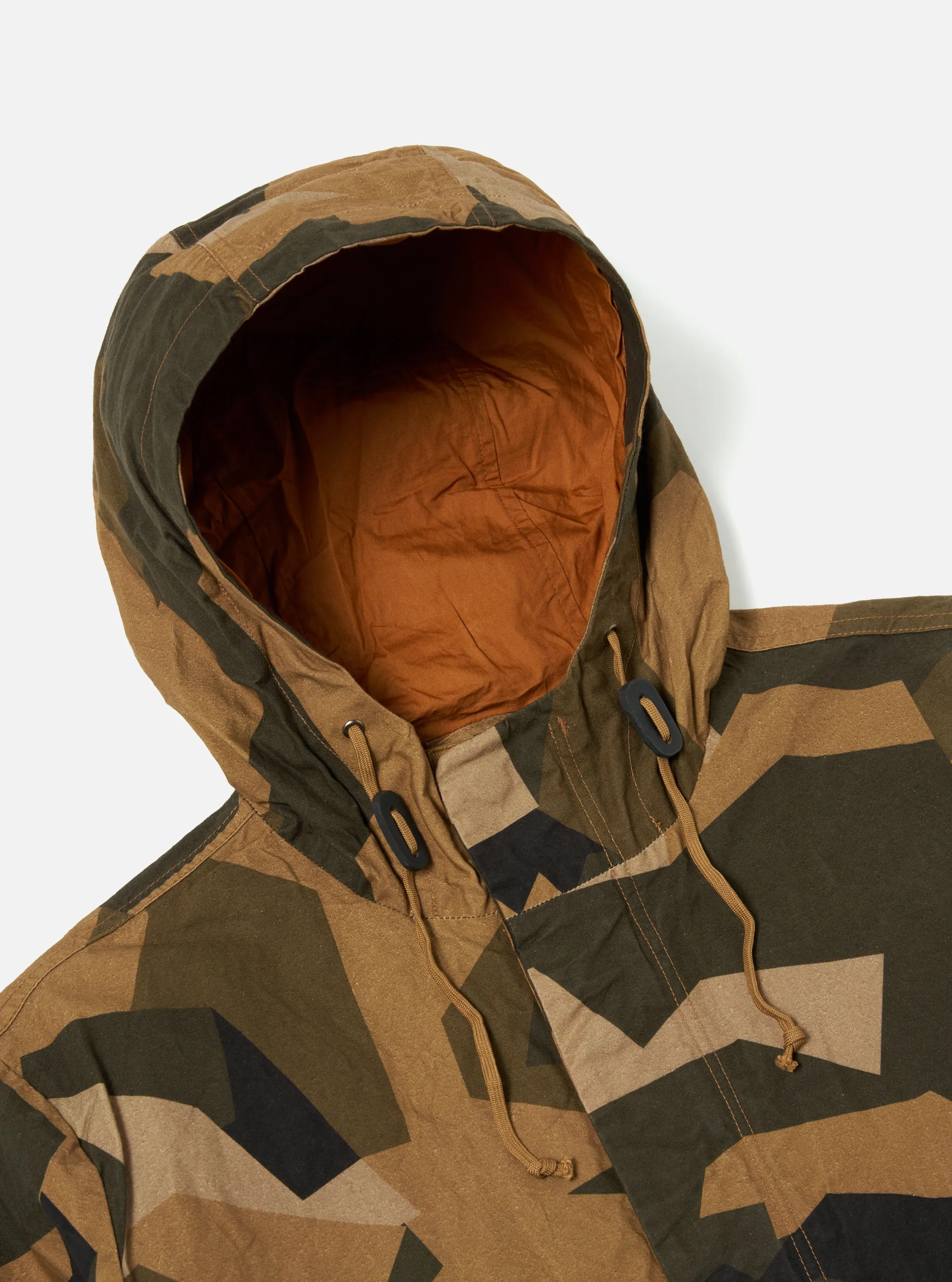 master-piece x Universal Works Stanedge Jacket in Brown Swedish Camo