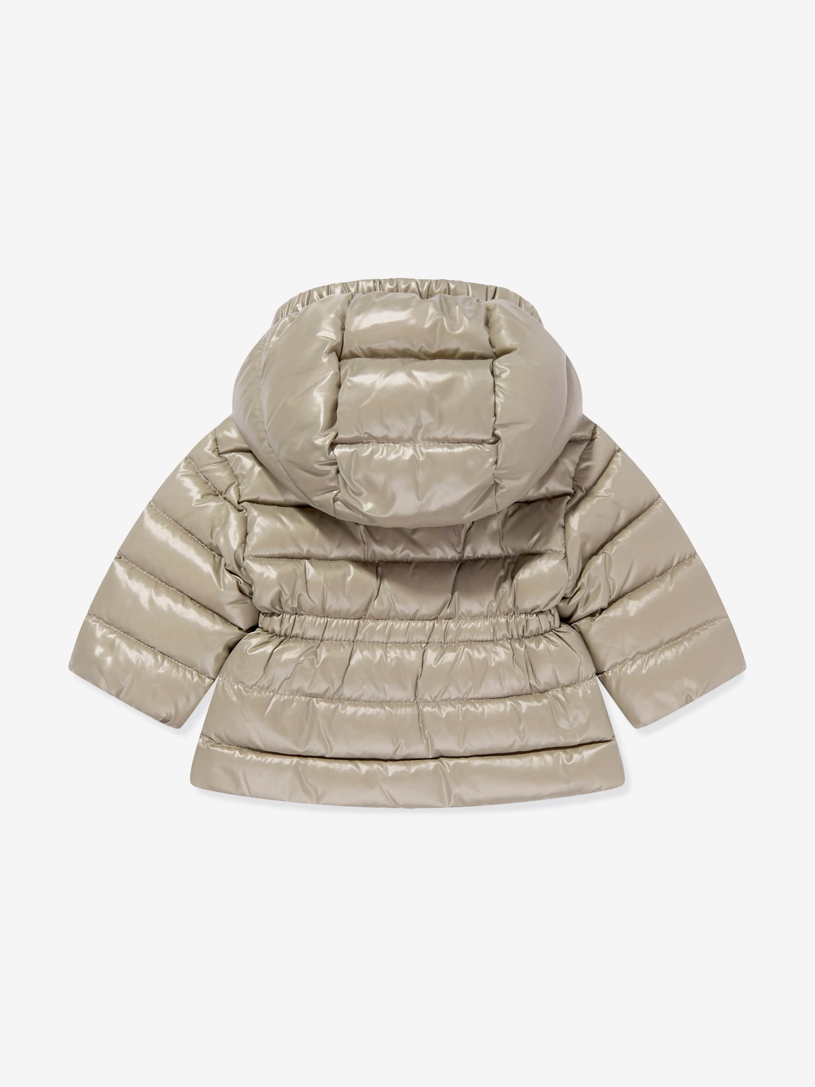 Moncler Enfant Baby Girls Down Padded Adriel Jacket in Beige