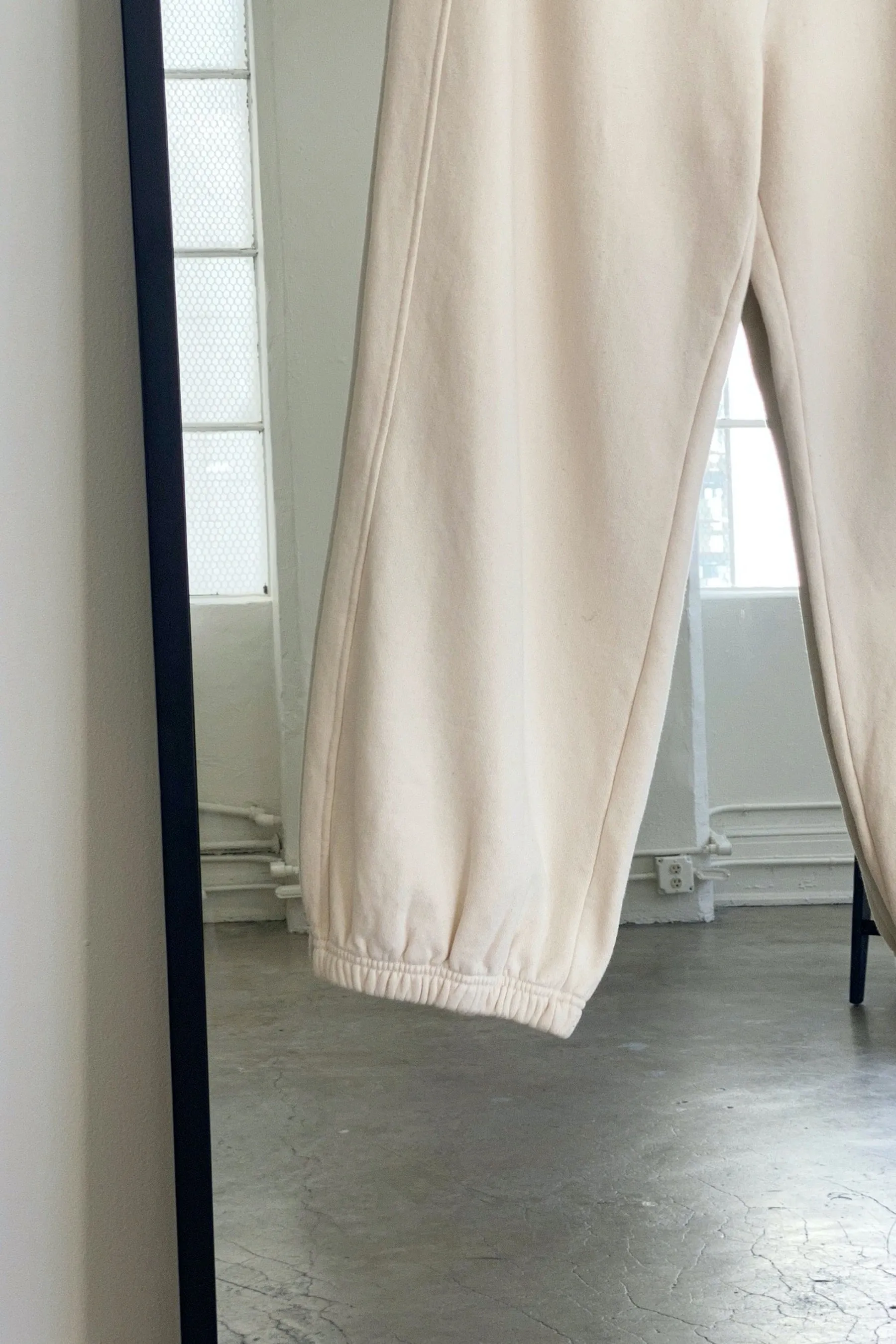 Naturel French Terry Balloon Pant