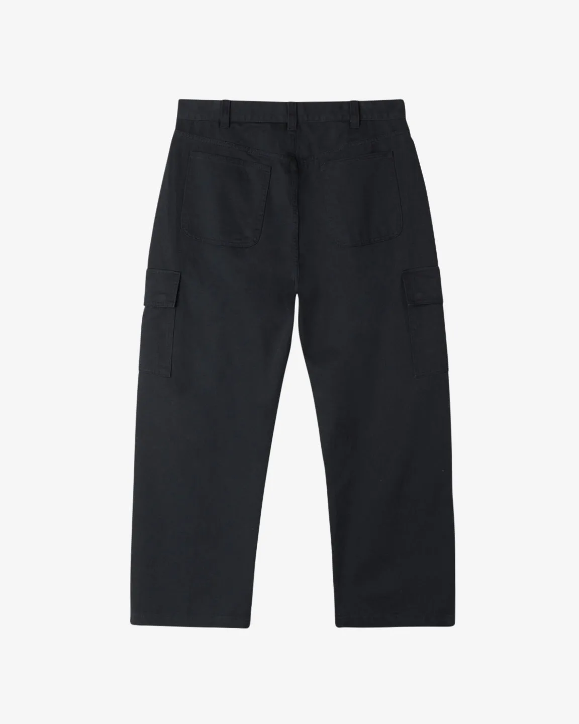 Obey BIGWIG BAGGY TWILL CARGO - BLACK