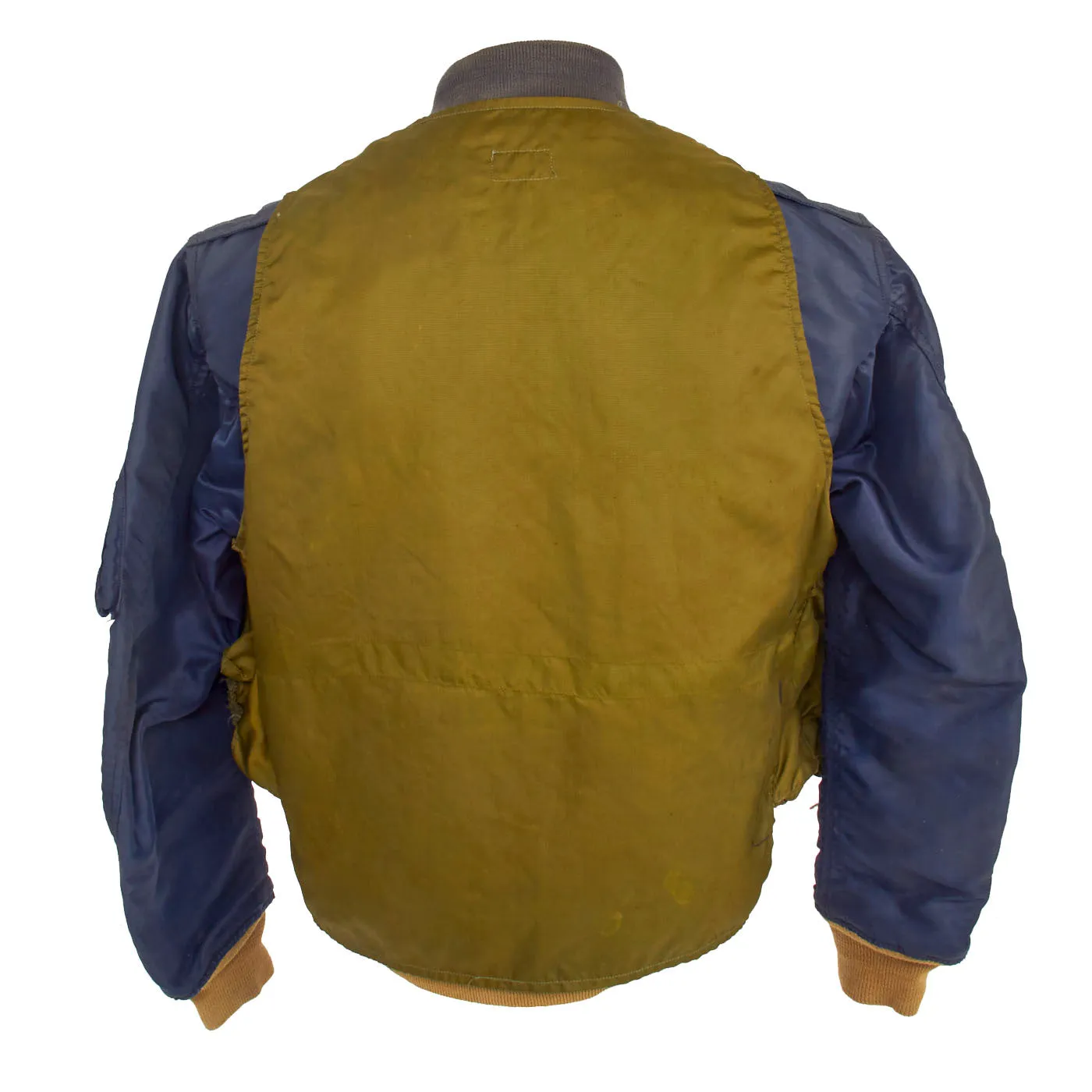 Original U.S. Korean War Era US Air Force L2A Flight Jacket With E1 Radio Vest - “Air Force Blue”