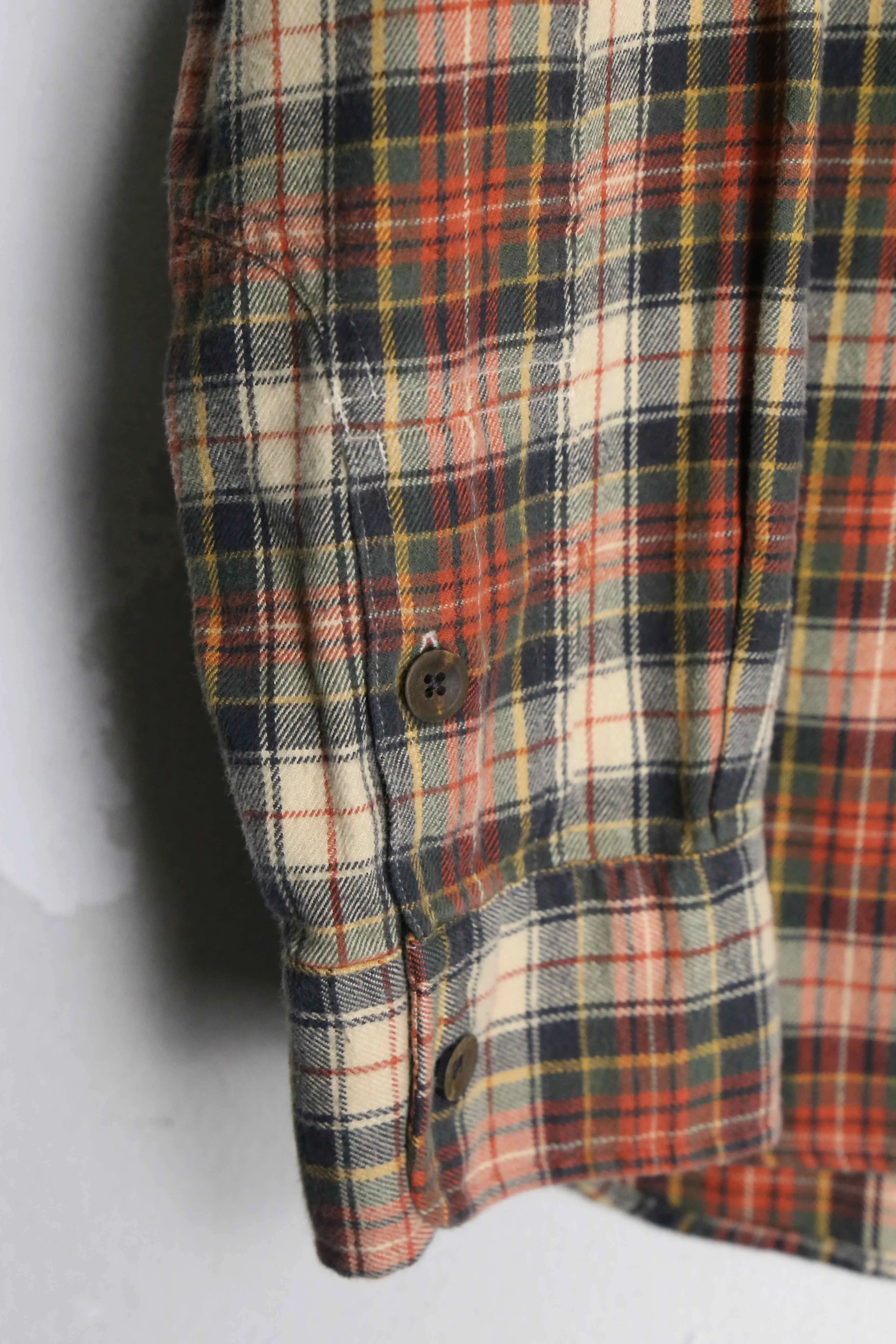 ”Polo by Ralph Lauren” warm color check shirts