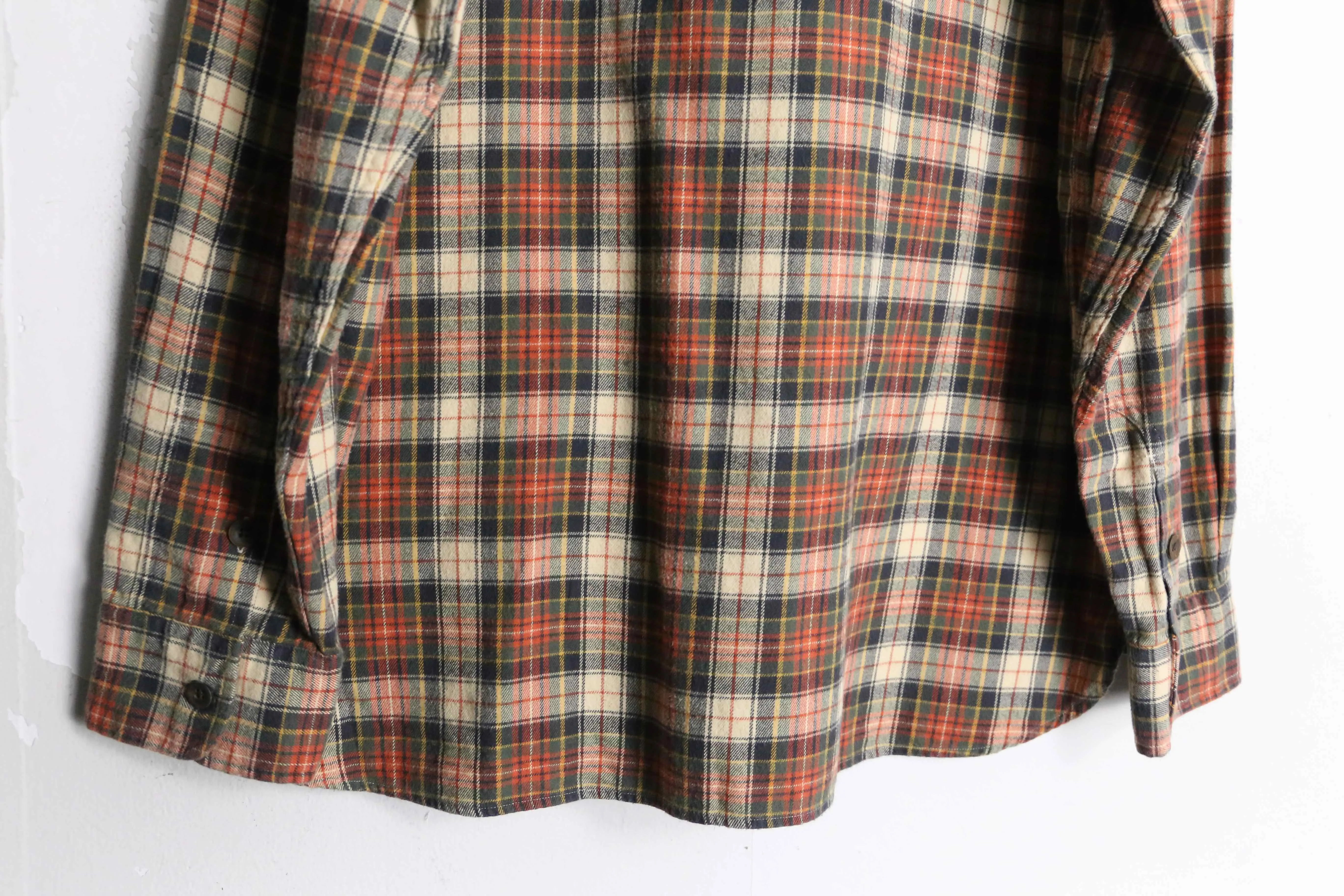 ”Polo by Ralph Lauren” warm color check shirts