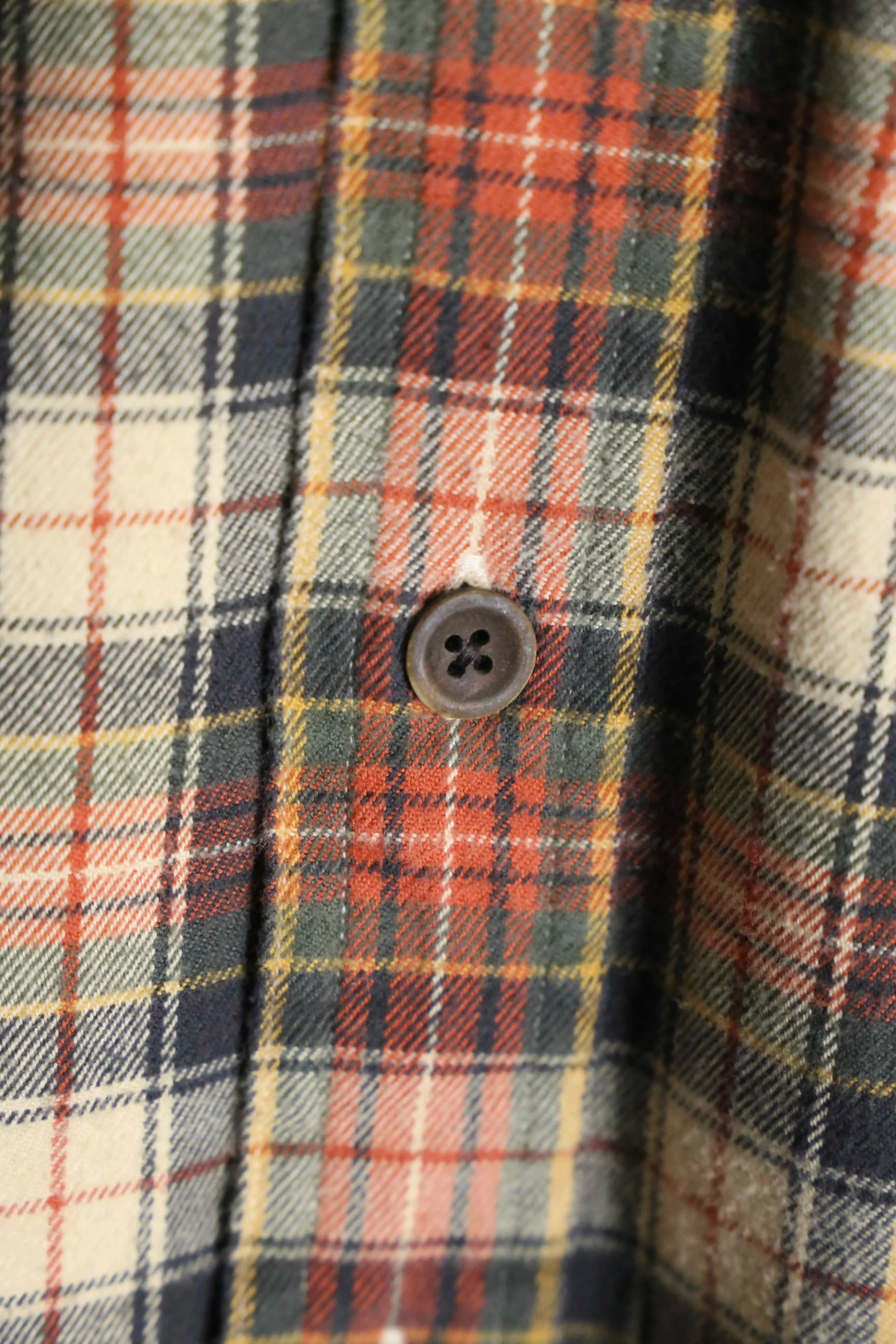 ”Polo by Ralph Lauren” warm color check shirts