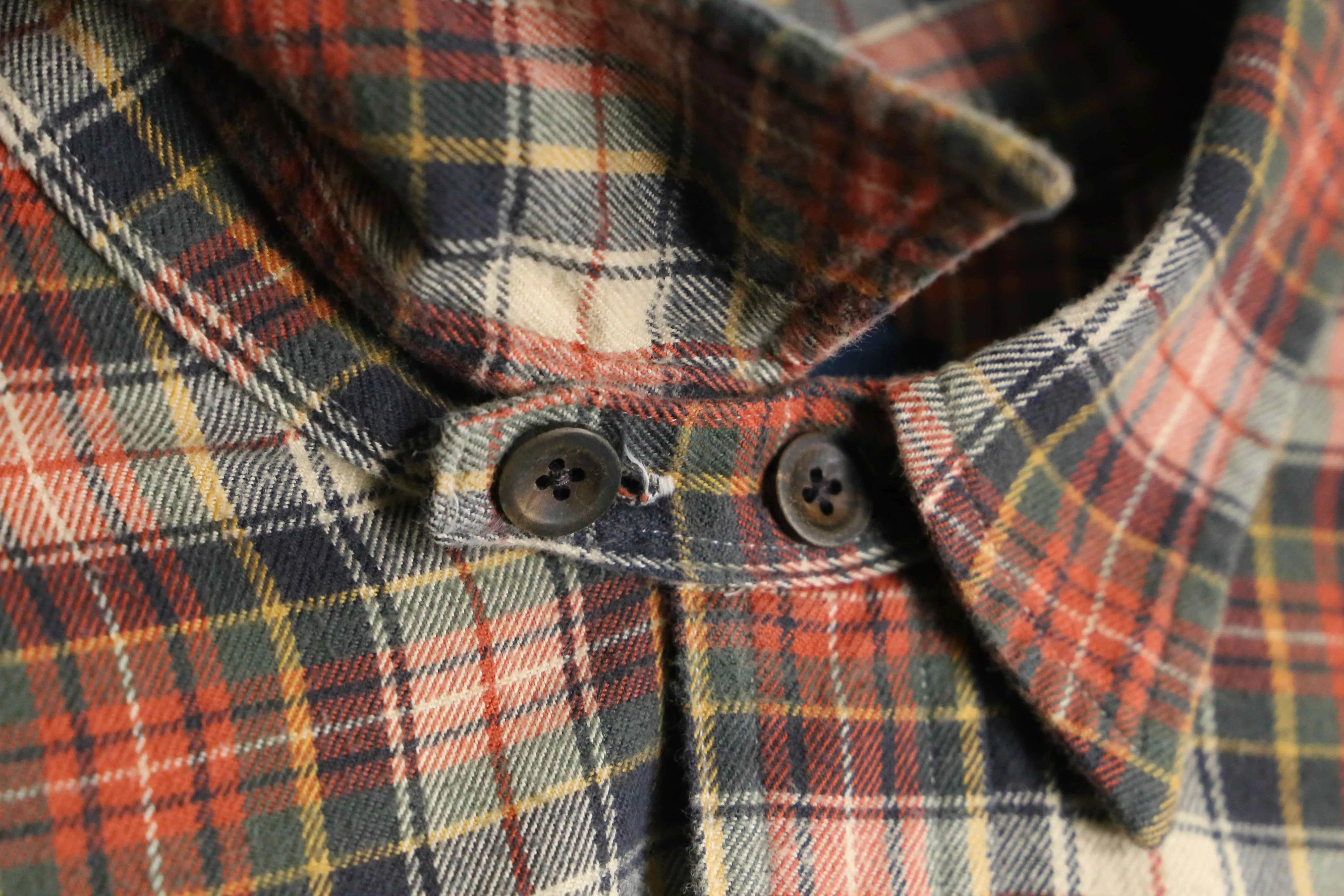 ”Polo by Ralph Lauren” warm color check shirts