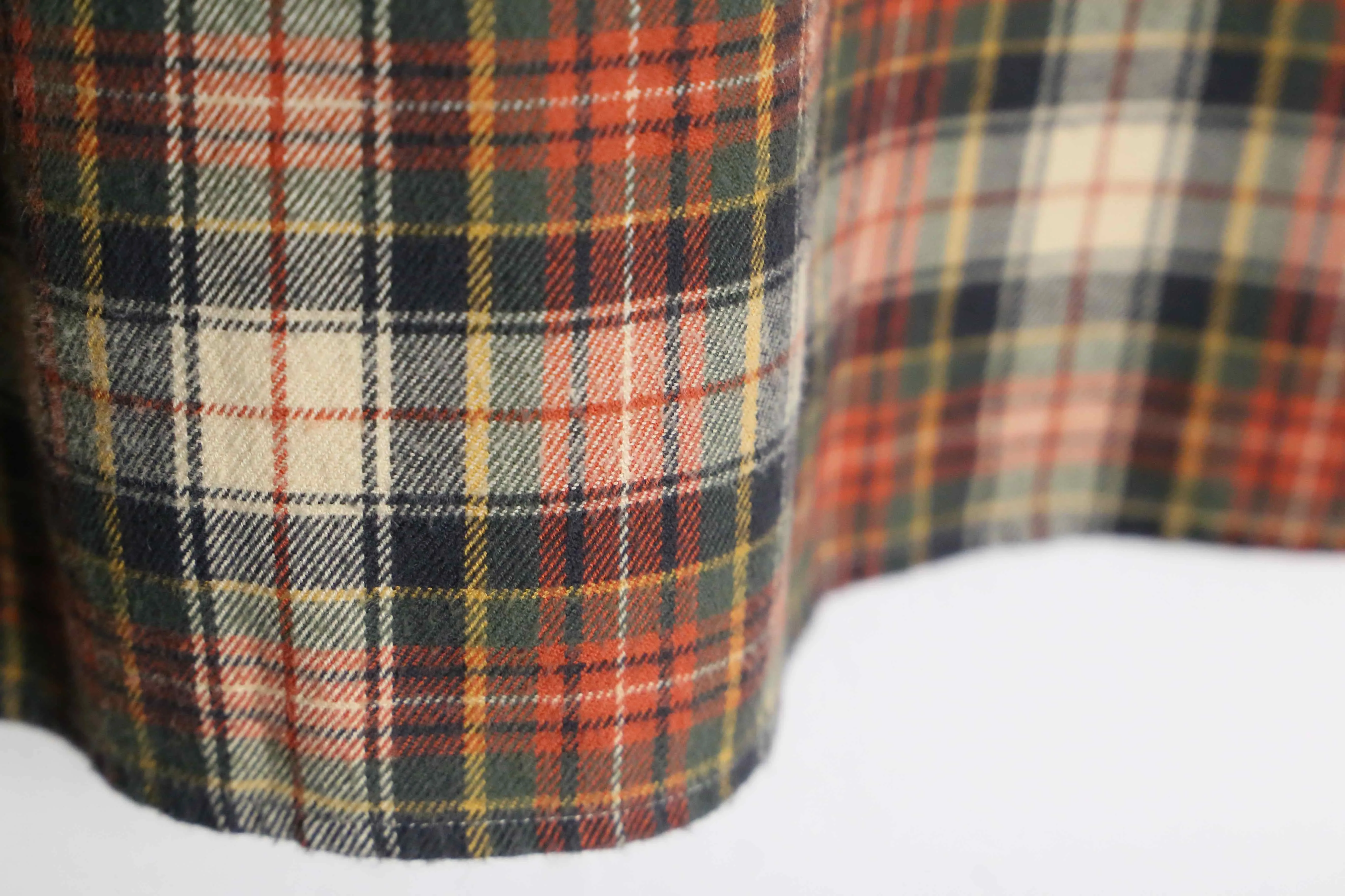 ”Polo by Ralph Lauren” warm color check shirts