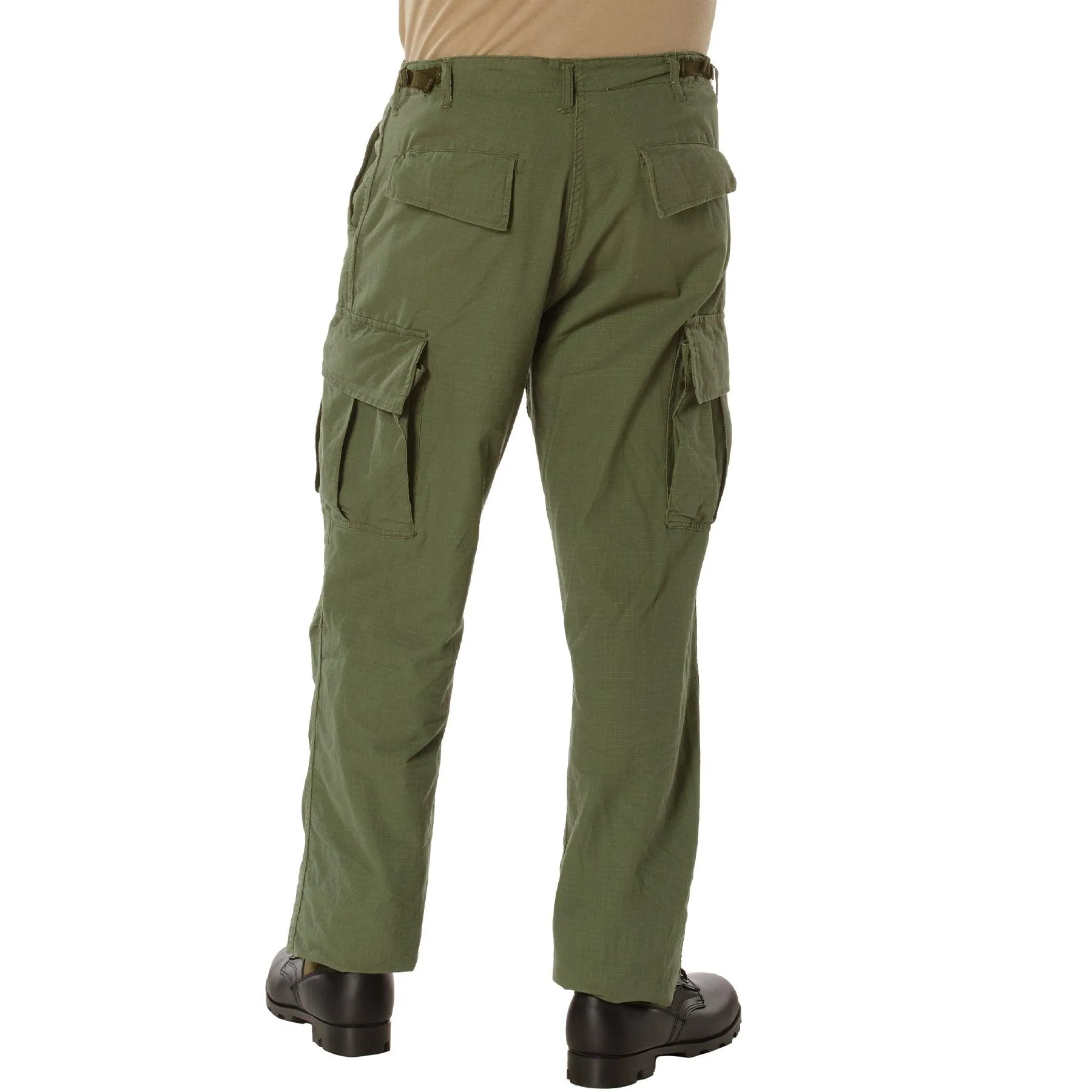 Rothco Mens Vintage Vietnam Rip-Stop Fatigue Pants