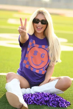 SC Checkered Smiley Tee