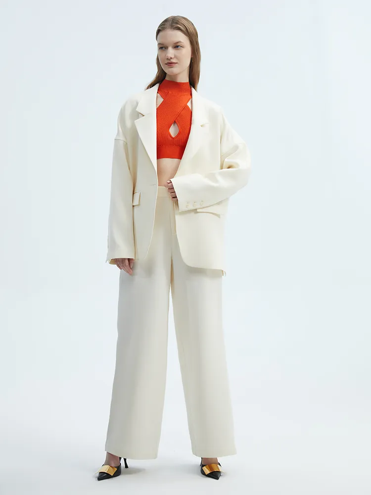 SILKINC Silk-Wool Blazer