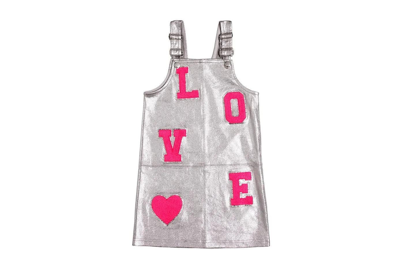 Silver Love Overalls