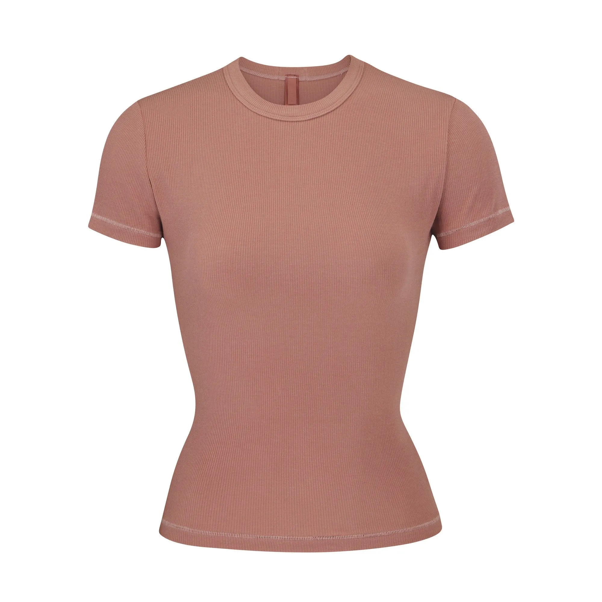 SOFT LOUNGE BABY TEE | ROSE CLAY