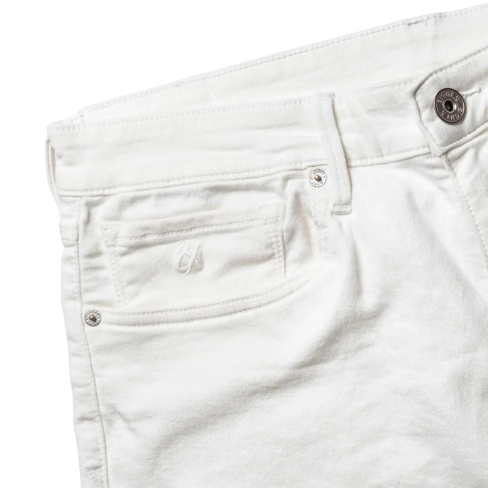 Soft Stretch Slim Fit Jeans - White