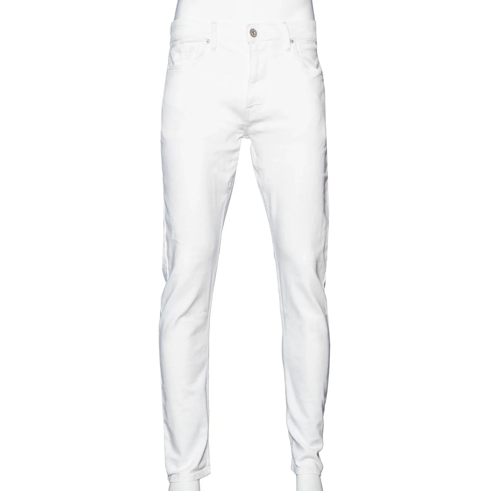 Soft Stretch Slim Fit Jeans - White