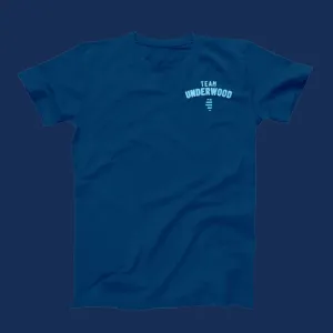 Team Underwood Navy Tee