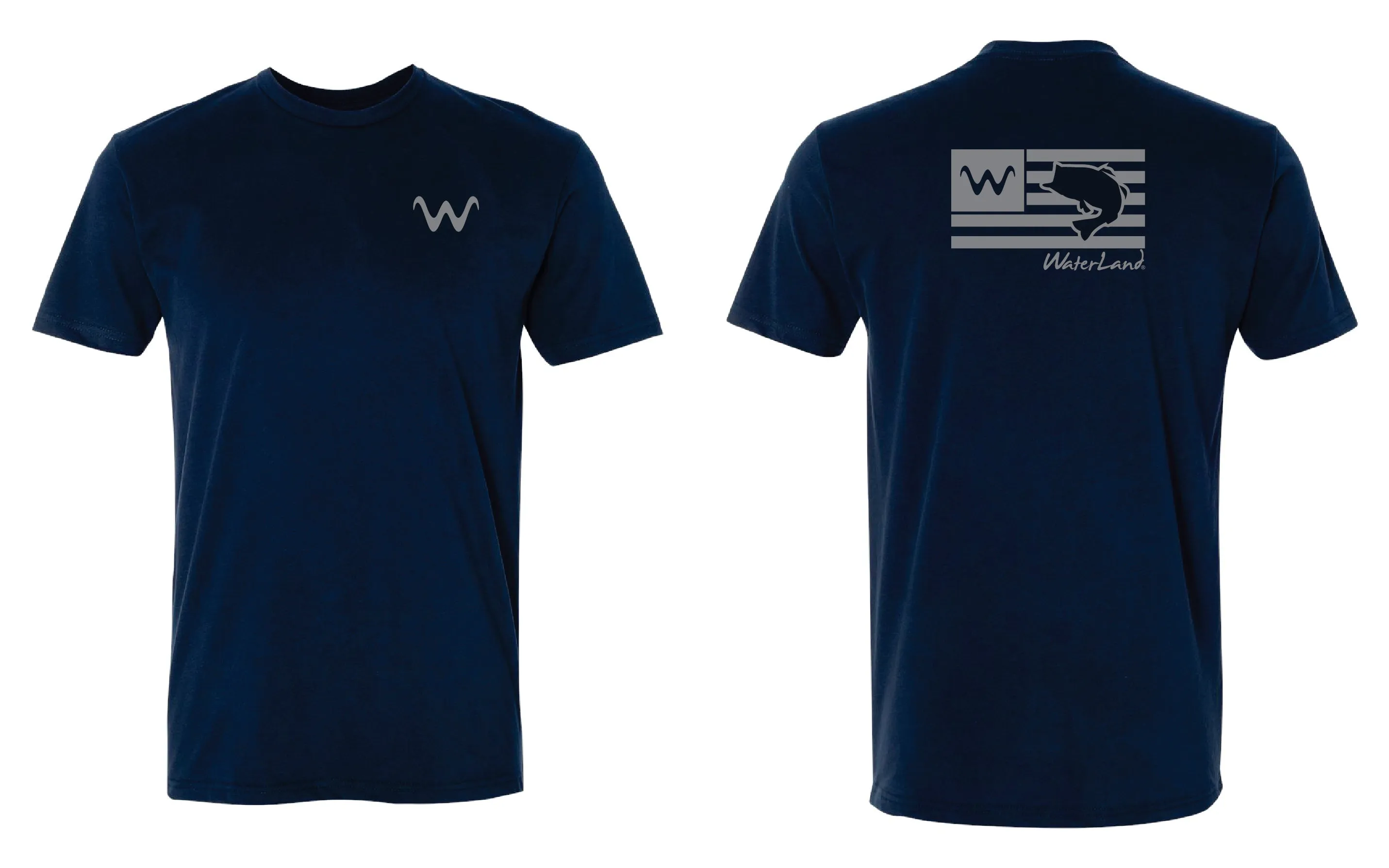 WaterLand Flag - Navy