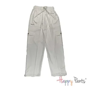 White Happy Pants for Men