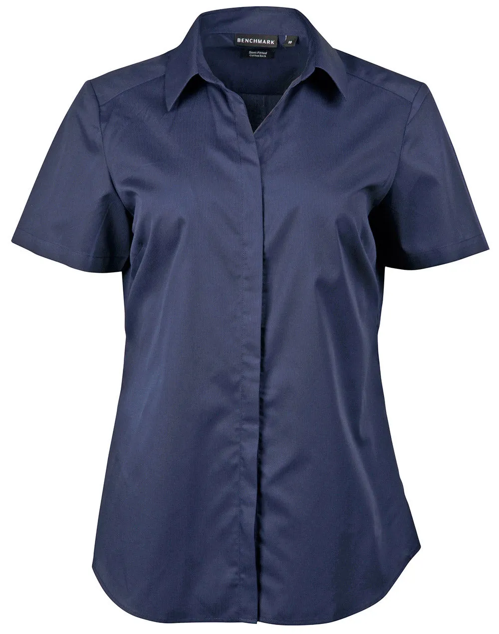 Winning Spirit Barkley Ladies Taped Seam Short Sleeve Shirt (M8110S)