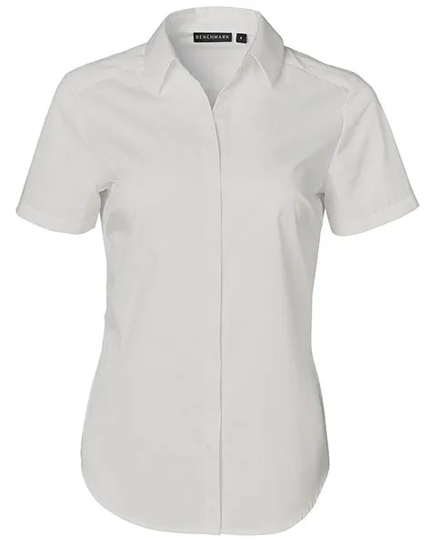 Winning Spirit Barkley Ladies Taped Seam Short Sleeve Shirt (M8110S)